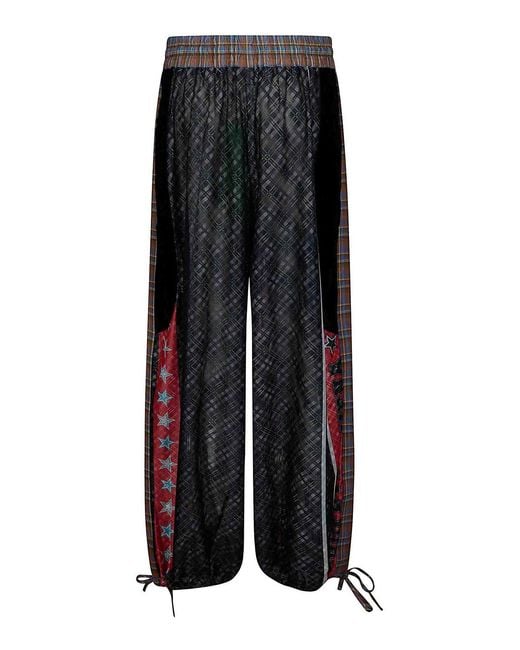 Chopova Lowena Red Basketball Track Pants