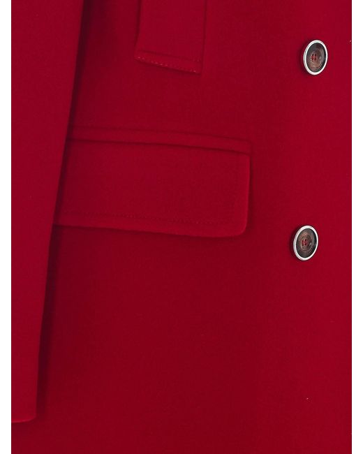 Pinko Red Covent Coat