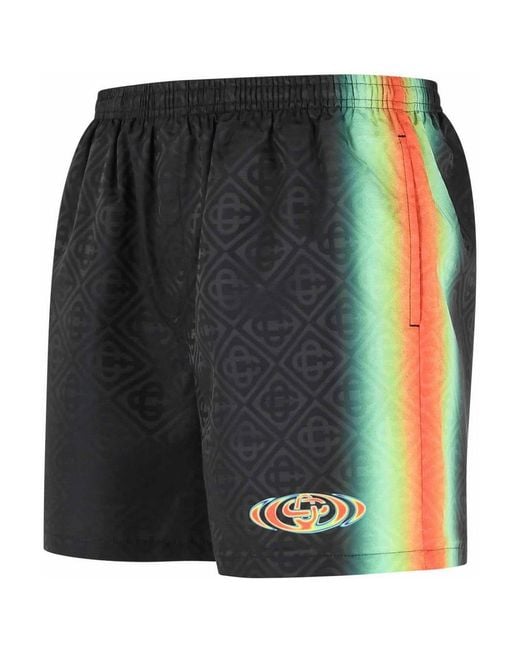 Casablanca Blue Polyester Swimsuit for men