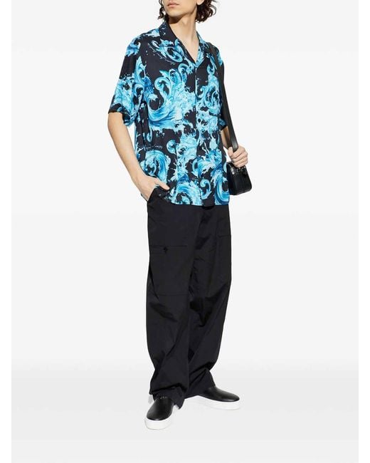 Versace Jeans Couture Blue Shirt for men