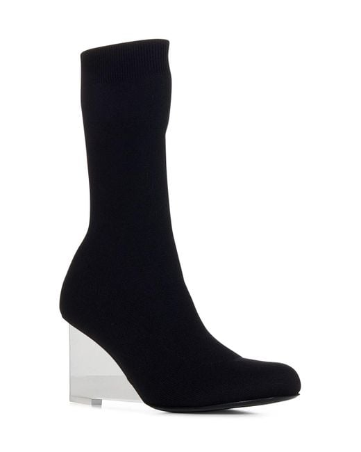 McQueen Black Shard Boots