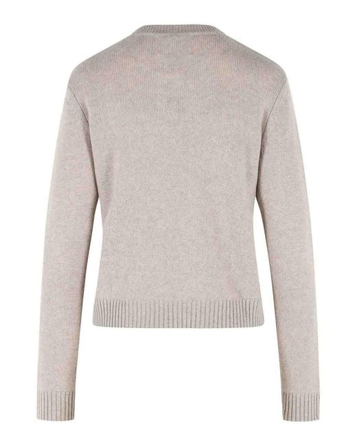 Lisa Yang Natural Mable' Cashmere Sweater