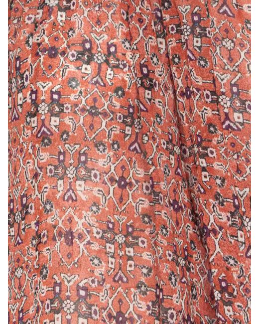 Isabel Marant Pink Rust Neoline Shirt