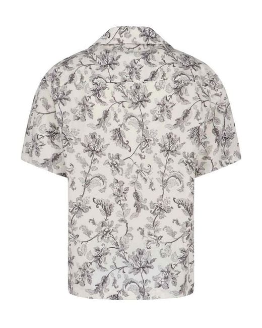 Golden Goose Deluxe Brand White Buttons Shirt for men