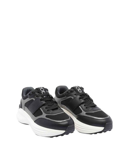 Tod's Black Dark Sneakers