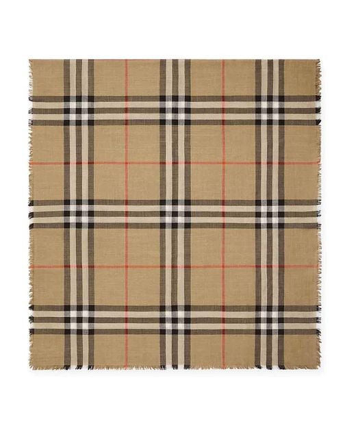 Sciarpa di Burberry in Natural