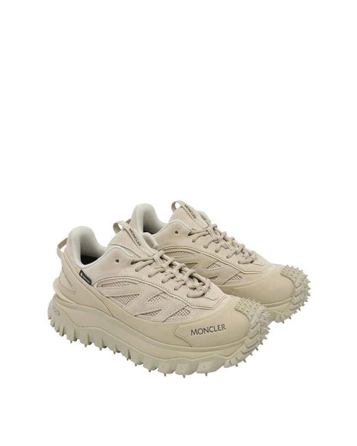 Moncler Natural Cream Trailgrip Apex Gtx Sneakers