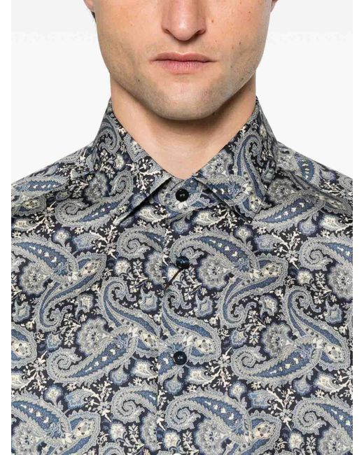 Etro Gray Casual Jacket for men