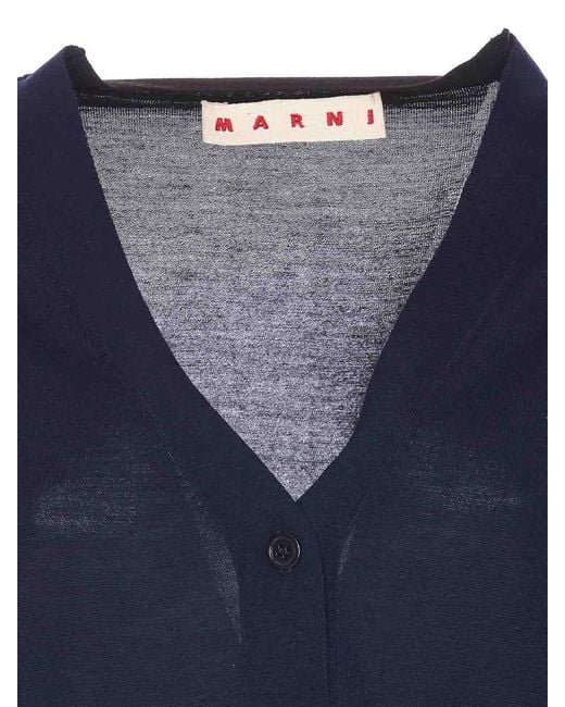 Marni Blue Cardigan