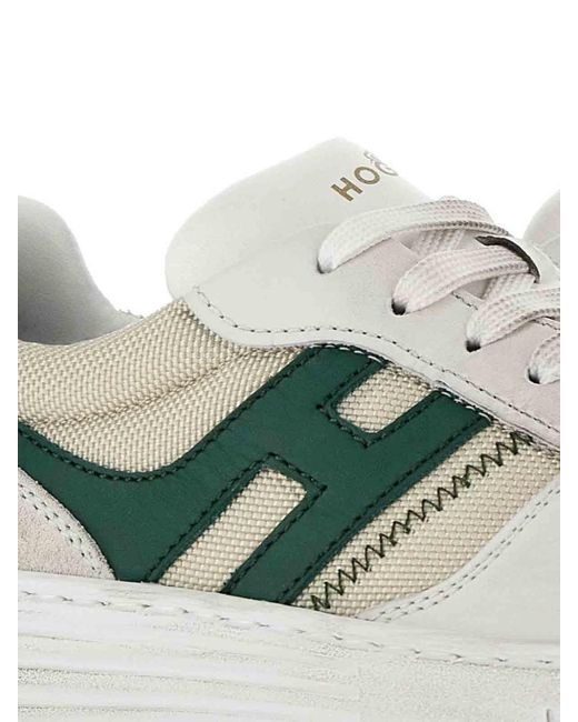 Hogan Green Sneakers for men