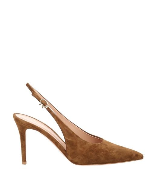 Gianvito Rossi Brown Shoe Robbie