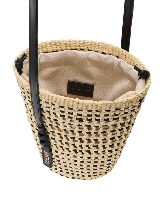 Loewe White Braid Bag