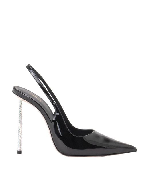 Le Silla Black Sandals
