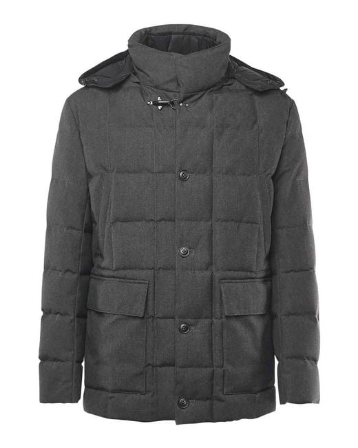 Fay Gray Padded Pea Coat for men