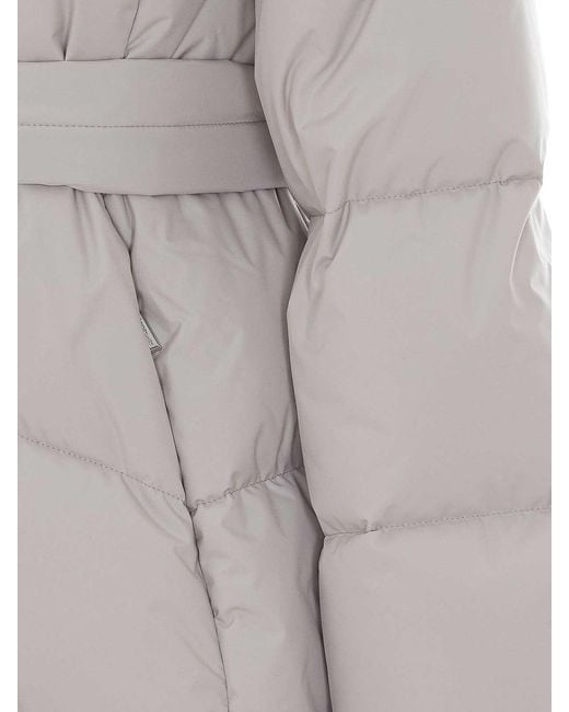 Moorer Gray Ivory Wintra Parka