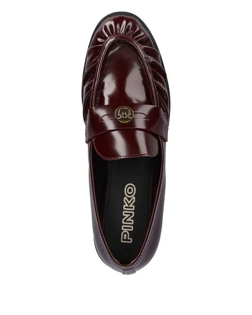 Pinko Brown Nora 01 Mocassino Berry