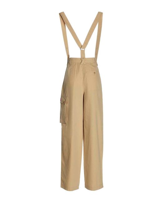 KENZO Metallic Brace Cargo Pants