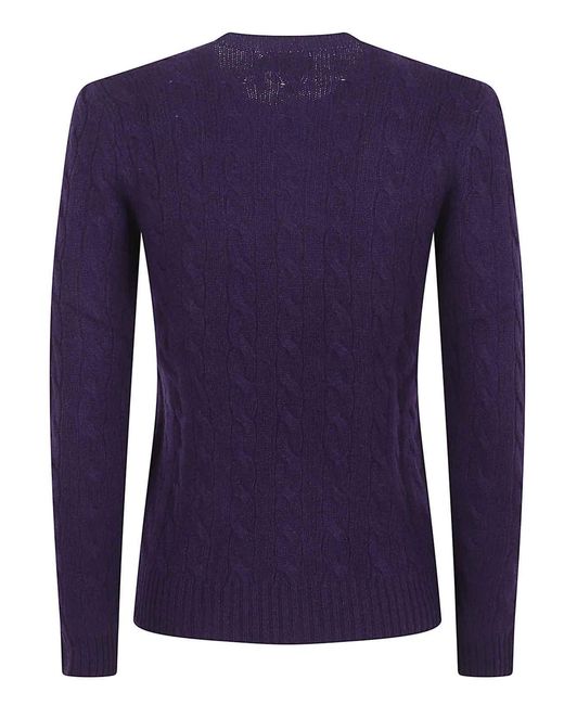 Polo Ralph Lauren Blue Julianna-Long Sleeve-Pullover