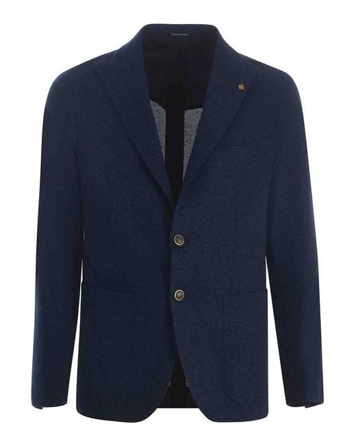 Tagliatore Blue Jacket for men