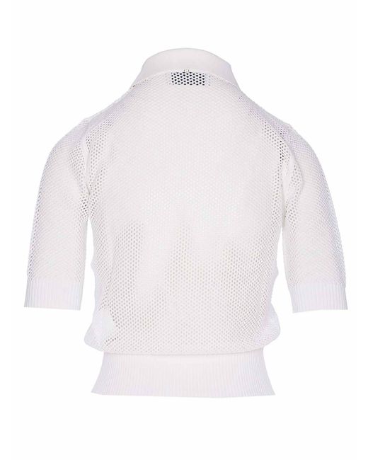 Sportmax White Casta Top