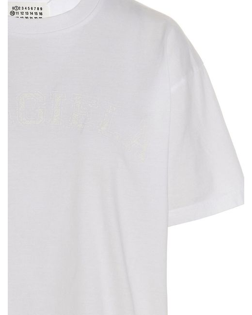 Maison Margiela White Logo T-Shirt