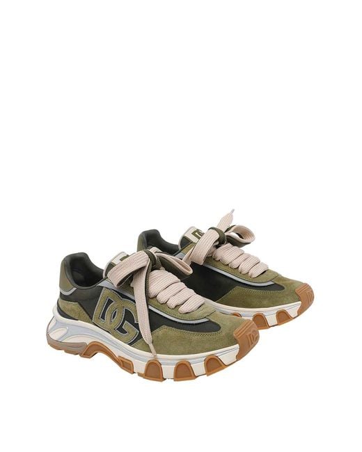 Dolce & Gabbana Green Dg Country Road Sneakers for men