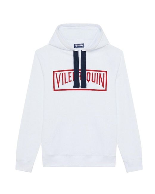 Vilebrequin White Hooded Sweatshirt for men