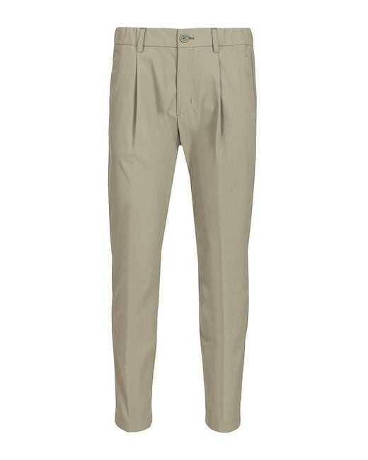 Herno Natural Drawstring Trousers for men