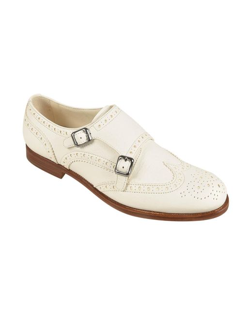 Church's White Lace Shoes