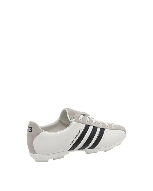 Y-3 White Field Sneakers for men