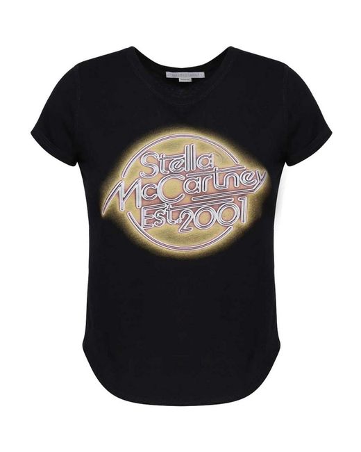 Stella McCartney Black T-shirt With Print