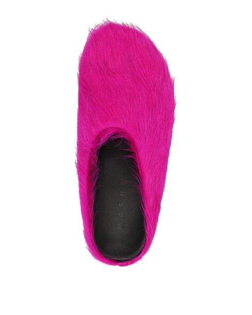 Marni Purple Fussbett Mules for men