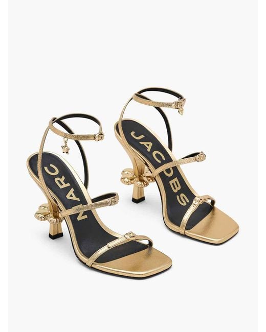 Marc Jacobs White The Daisy Heel