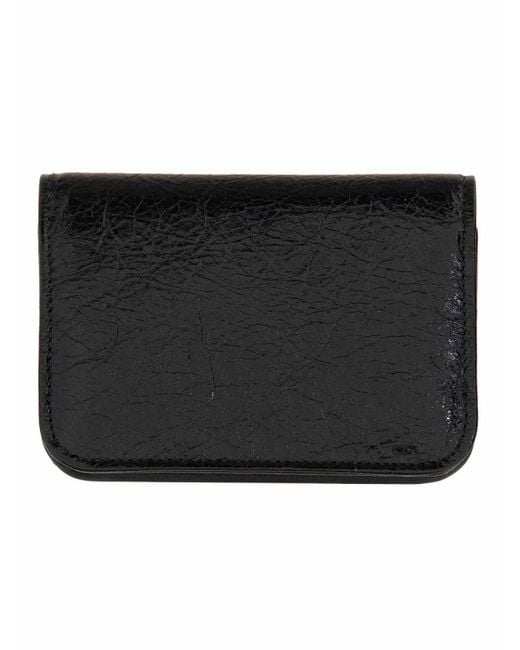 Balenciaga Black Card Holder Monk
