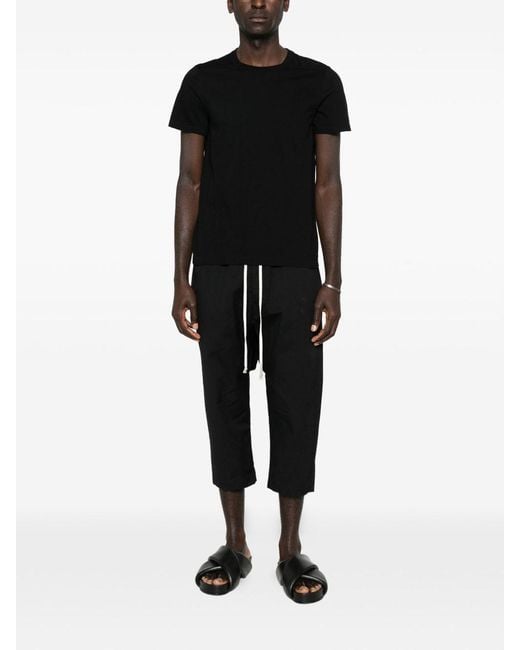 Rick Owens Black Level Short-Sleeved T-Shirt for men