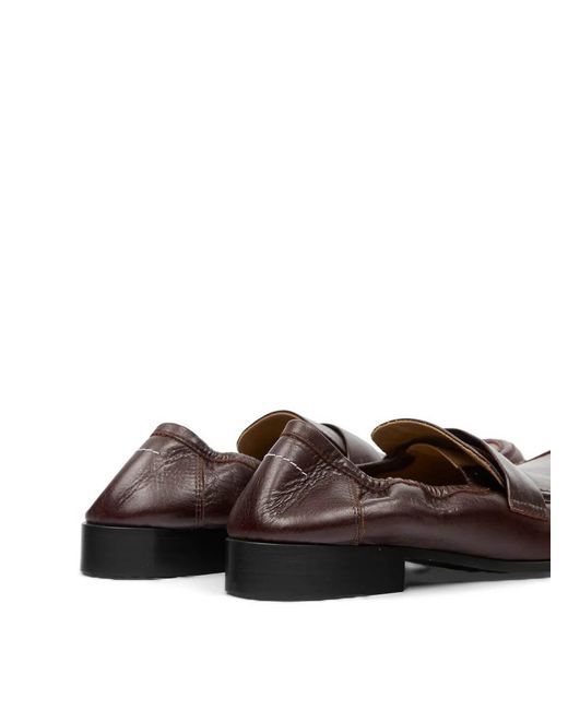 MM6 by Maison Margiela Brown Mocassin