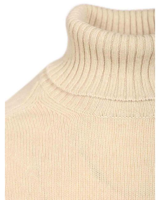 Fedeli Natural High Neck Sweater for men