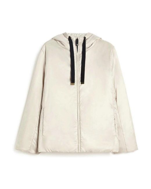 Max Mara White Puffer Jacket