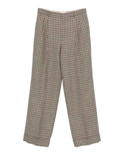 Valentino Gray Formal Pants for men