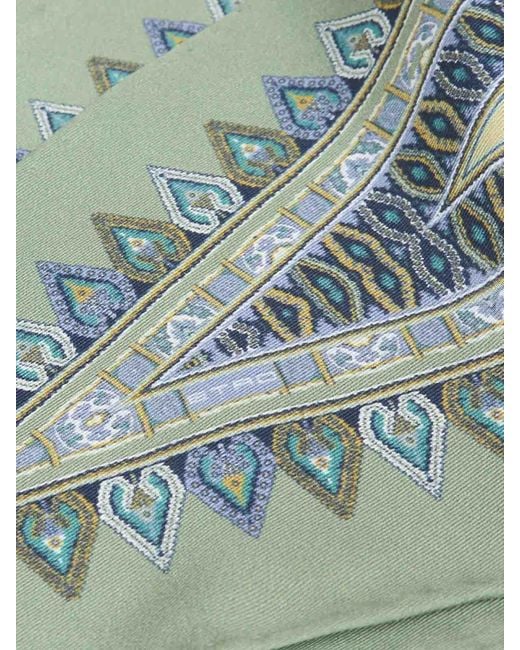 Etro Blue Scarf for men