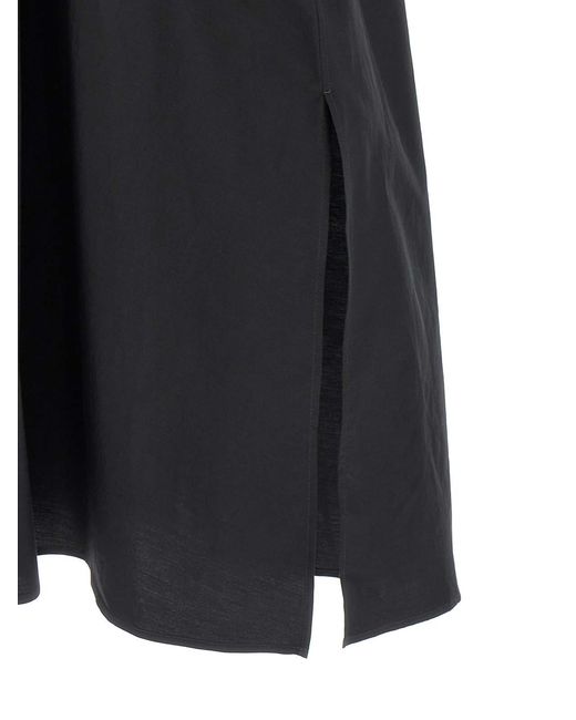 Lemaire Black Tube Reversible Dress