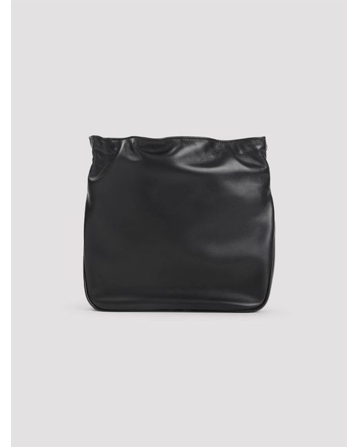 Roger Vivier Black Pilgrim Pocket Mini Clutch