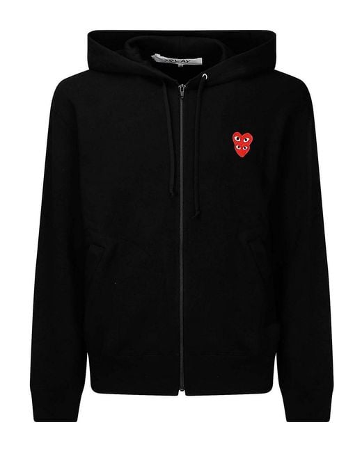 Comme des Garçons Black Sweatshirt Double for men