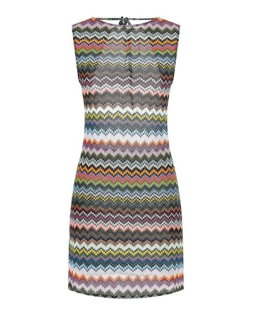 Missoni Gray Short Dresses