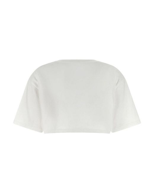 Valentino Garavani White Chez Cotton T-Shirt