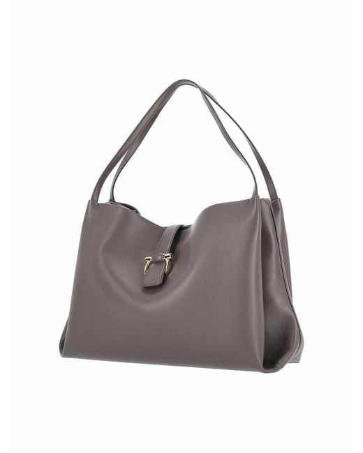 Ferragamo Gray Large Tote Bag