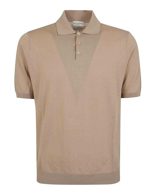 Ballantyne Natural Polo Neck Pullover for men