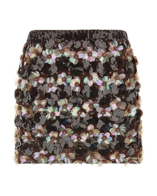 P.A.R.O.S.H. Black Gym Skirt
