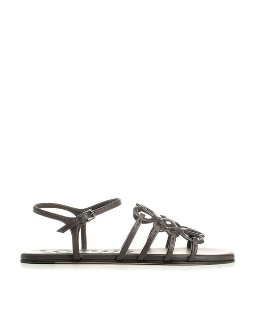 Loewe White Sandals