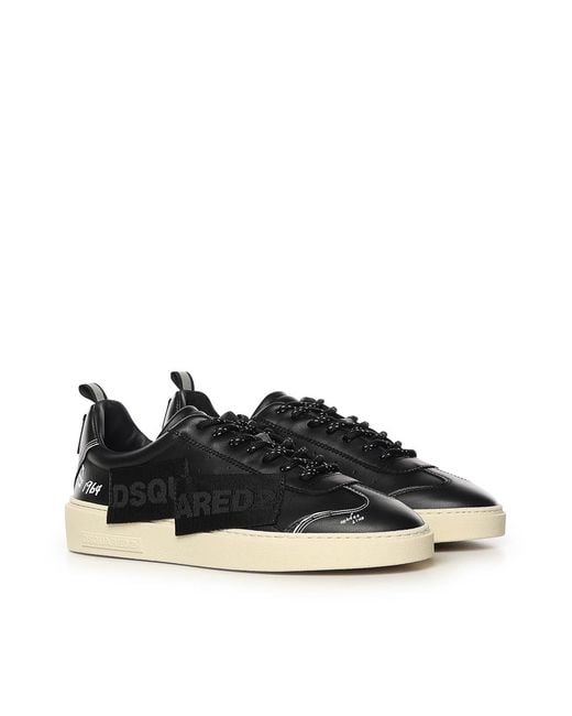 DSquared² Black Sneakers for men